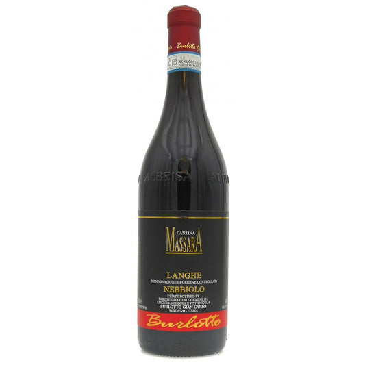 MASSARA NEBBIOLO LANGHE DOC BURLOTTO AZIENDA AGRICOLA 14,5% vol 75CL